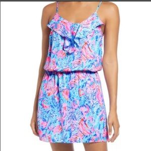 Lilly Pulitzer Zana Romper Dress Treasure Trove